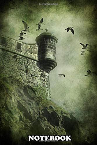 Notebook: Castle On A Cliff , Journal for Writing, College Ruled Size 6" x 9", 110 Pages Books