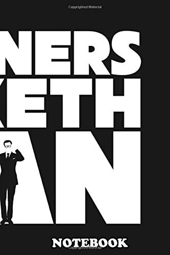 Notebook: Manners Maketh Man , Journal for Writing, College Ruled Size 6" x 9", 110 Pages Books