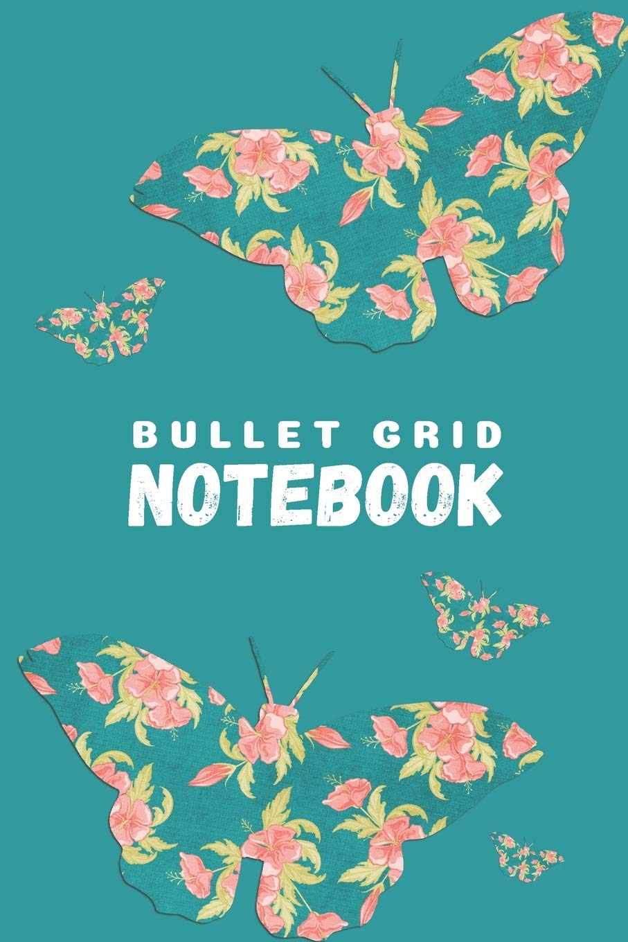 Bullet grid notebook: Butterfly design | Gift accessory for vets, veterinarians, vet receptionist, Veterinarian Medicine Students and animal lovers | 130 pages | A5 Medicine