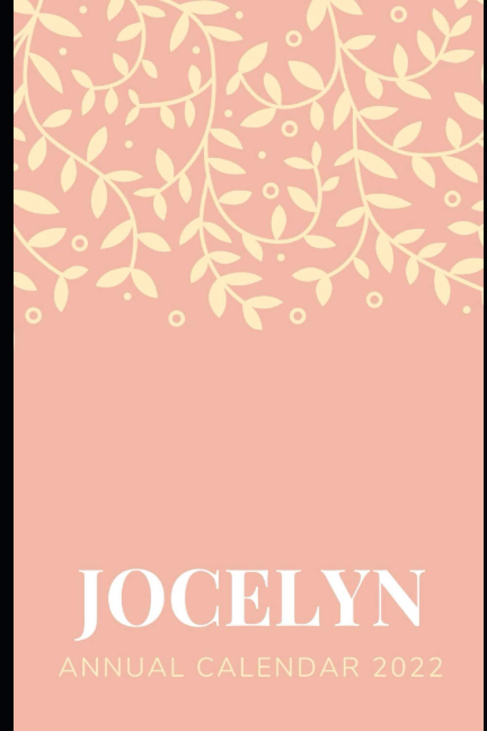 CALENDAR FOR JOCELYN: Bullet - Journal Style - Annual Calendar - personalized vor the given name Jocelyn - one page per day - present for women Books