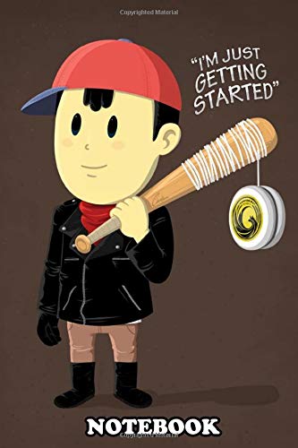 Notebook: Gan A Funny And Original Crossover Between Ness An Ness , Journal for Writing, College Ruled Size 6" x 9", 110 Pages Books