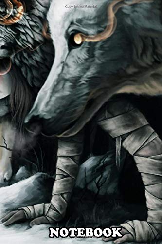Notebook: Strength Of The Pack Digital Painting Clan , Journal for Writing, College Ruled Size 6" x 9", 110 Pages Books