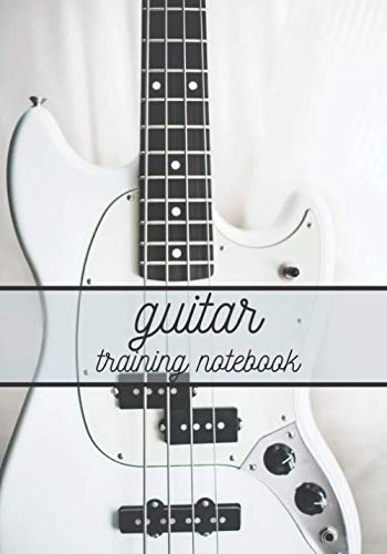 Guitar training notebook: Guitar staff notebook with tablature, score, instrumental notation, music theory. Easy composition and learning for ... Beginners acoutisque stringed instruments Arts & Music