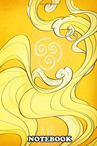 Notebook: Avatar Element Air , Journal for Writing, College Ruled Size 6" x 9", 110 Pages Books