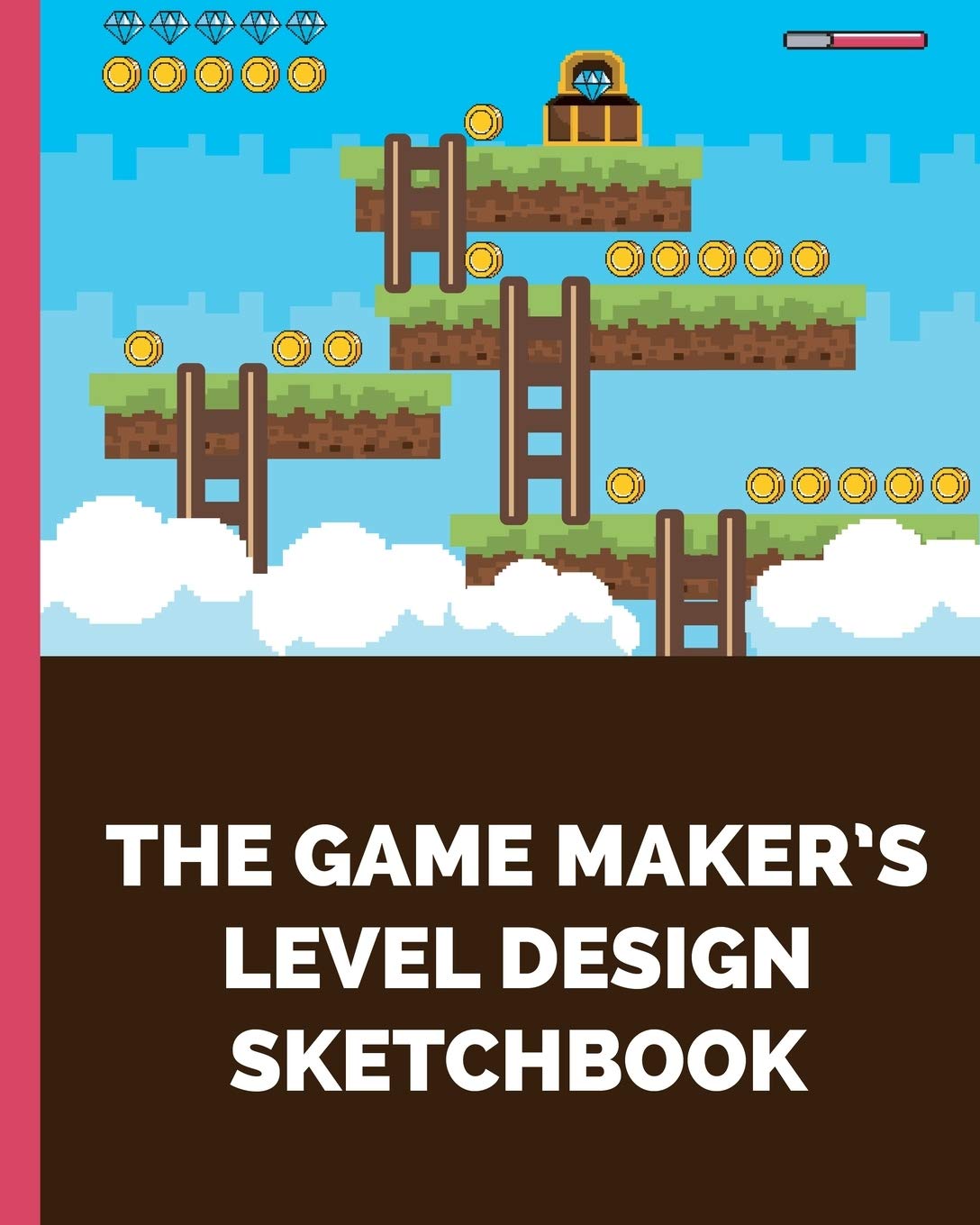 The Game Maker's Level Design Sketchbook: For indie game designers and game artists to sketch out game levels. Each page contains a pixel grid plus ... gift for game developers, designers & artists Computer Science