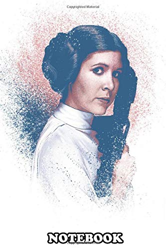 Notebook: Princess Leia , Journal for Writing, College Ruled Size 6" x 9", 110 Pages Books