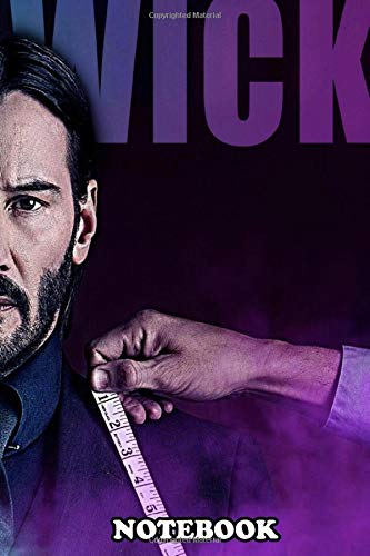 Notebook: John Wick Double Art , Journal for Writing, College Ruled Size 6" x 9", 110 Pages Books
