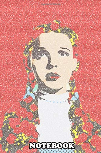 Notebook: Oz Vii A Typographic Portrait Of Dorothy Garland , Journal for Writing, College Ruled Size 6" x 9", 110 Pages Books