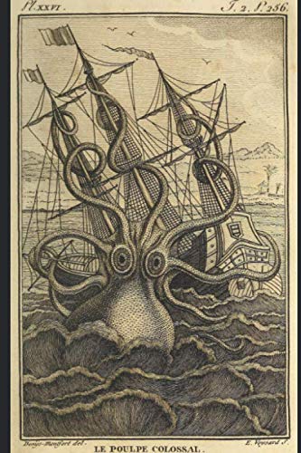 Kraken Giant Squid Blank Book Grid Pages: Le Poulpe Colossal de Pierre Dénys de Montfort 1801 (AIS Hobok Blanks, Band 4) General education
