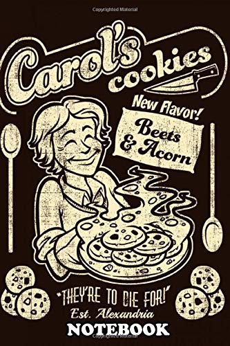 Notebook: Cookies , Journal for Writing, College Ruled Size 6" x 9", 110 Pages Books