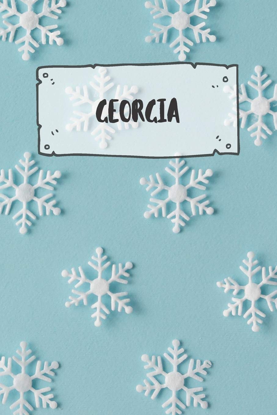 Georgia: Ruled Travel Diary Notebook or Journey Journal - Lined Trip Pocketbook for Men and Women with Lines Books