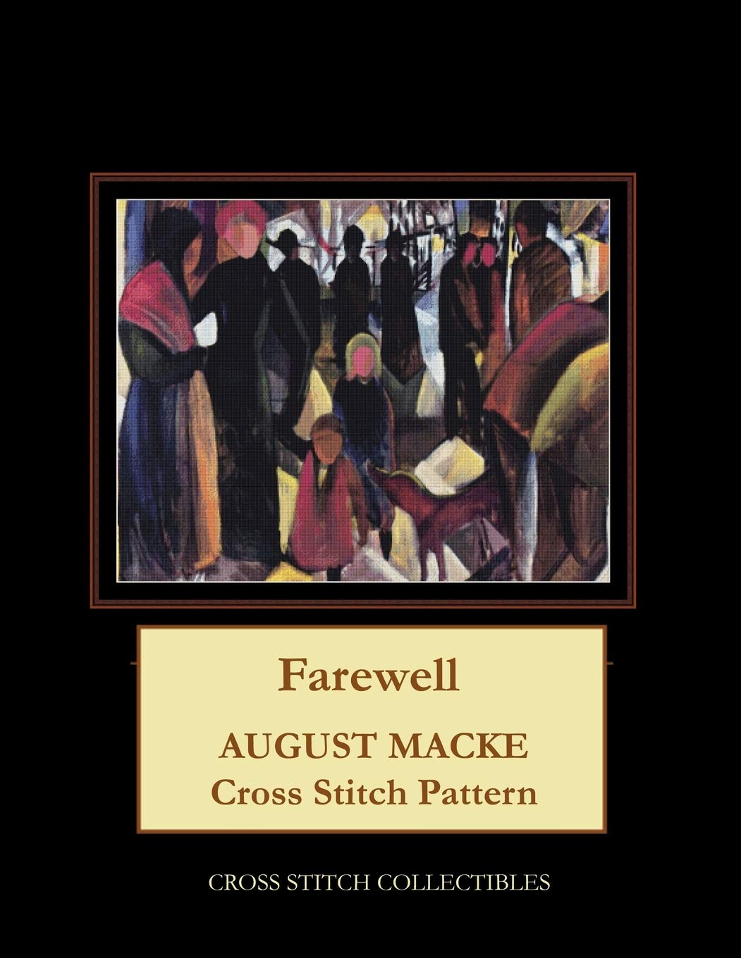 Farewell: August Macke Cross Stitch Pattern Hobbies & Crafts