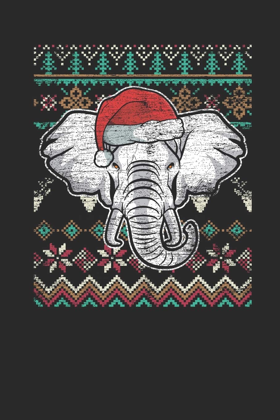 Ugly Christmas Sweater - Elephant: Graph Paper Notebook – Christmas Gift for Kids, Women, Men Girls And Boys Essays & Short Stories