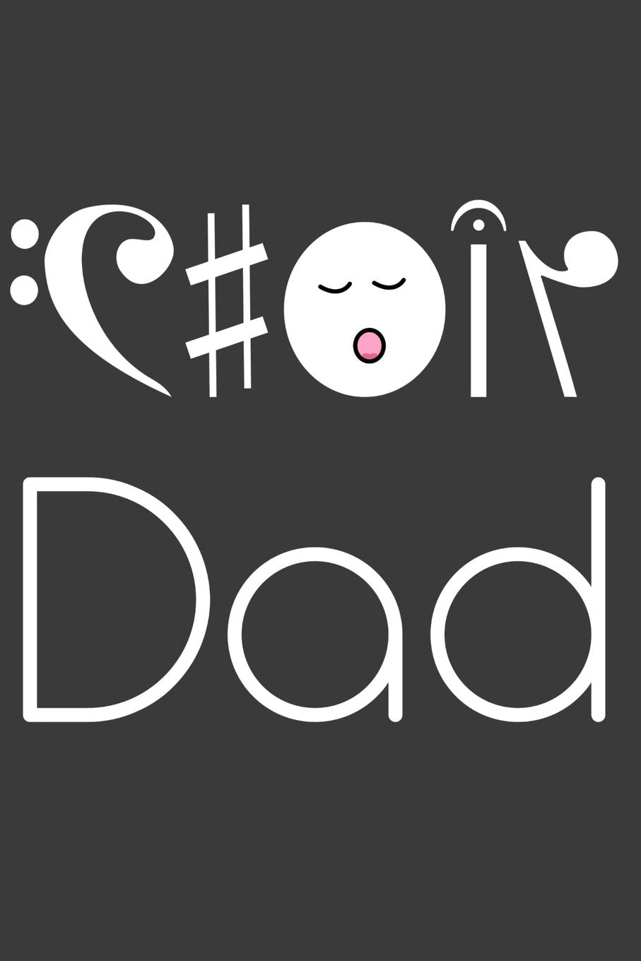 Choir Dad: Linierter DinA 5 Jahres-Kalender 2020 für Musikerinnen und Musiker Terminplaner Musik Kalender Books