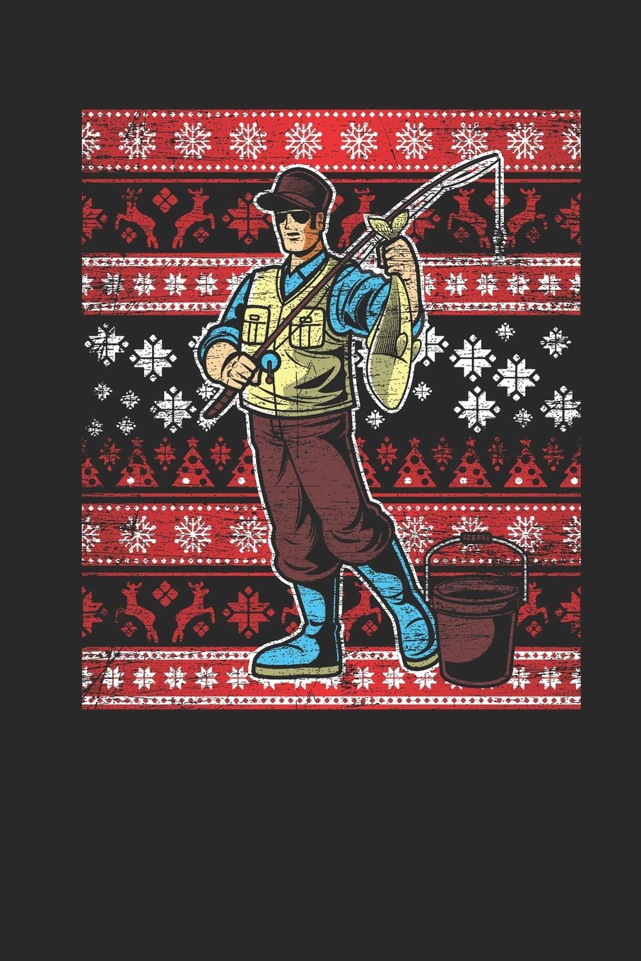 Christmas Sweater - Fishing: Small Lined Notebook – Christmas Gift for Kids, Women, Men Girls And Boys book