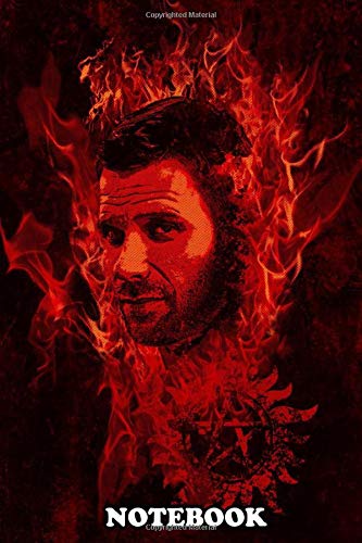 Notebook: Lucifer In Flames , Journal for Writing, College Ruled Size 6" x 9", 110 Pages Books