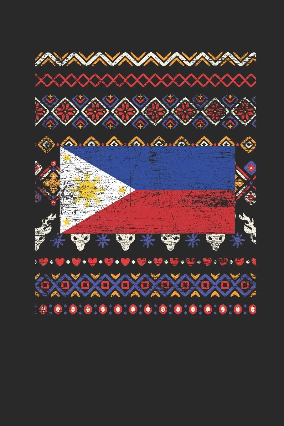 Ugly Christmas Sweater - Philippines: Dotted Bullet Grid Notebook / Journal (6 X 9) – Christmas Gift for Kids, Teens, Mom And Dad Essays & Short Stories