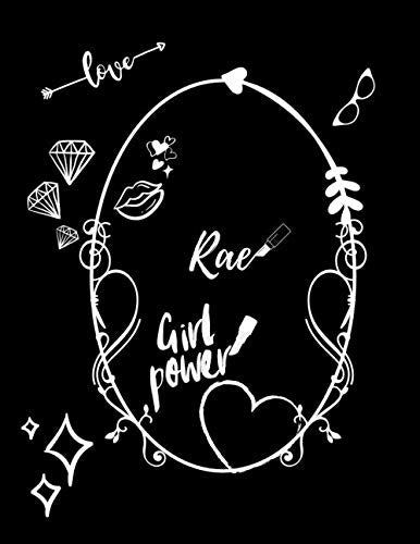 Rae: Vintage Pin Up Style Personalised Large Notebook/Diary/Journal For Women & Girls (110 Pages, in Lines, 8.5x11) (Names, Band 1) Business, Finance & Career