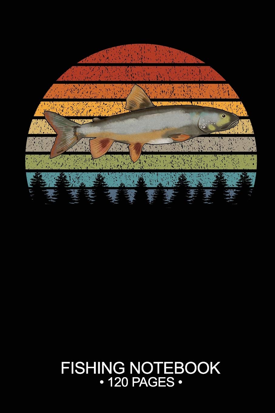 Fishing Notebook 120 Pages: 6"x 9'' Blank Paper Fishing Notebook Cool Freshwater Game Fish Saltwater Fly Fishes Journal Composition Notebook Notes Day Planner Notepad Leisure & Fun