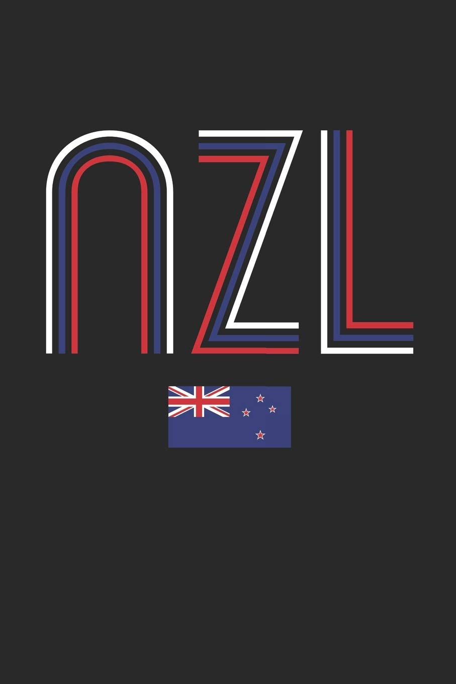 Vintage New Zealand Notebook - New Zealand Diary - Retro New Zealandic Flag Journal - New Zealand Gifts: Medium College-Ruled Journey Diary, 110 page, Lined, 6x9 (15.2 x 22.9 cm) Books