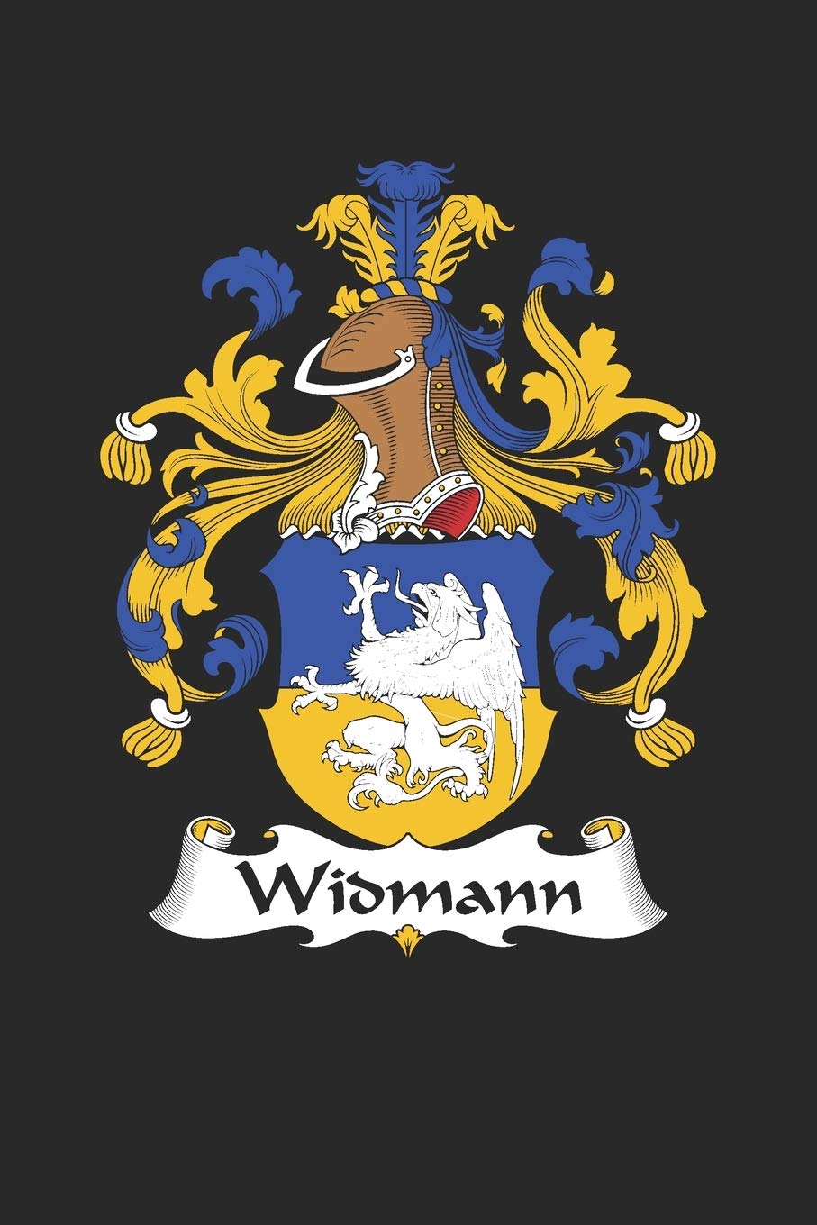 Widmann: Widmann Coat of Arms and Family Crest Notebook Journal (6 x 9 - 100 pages) Essays & Short Stories