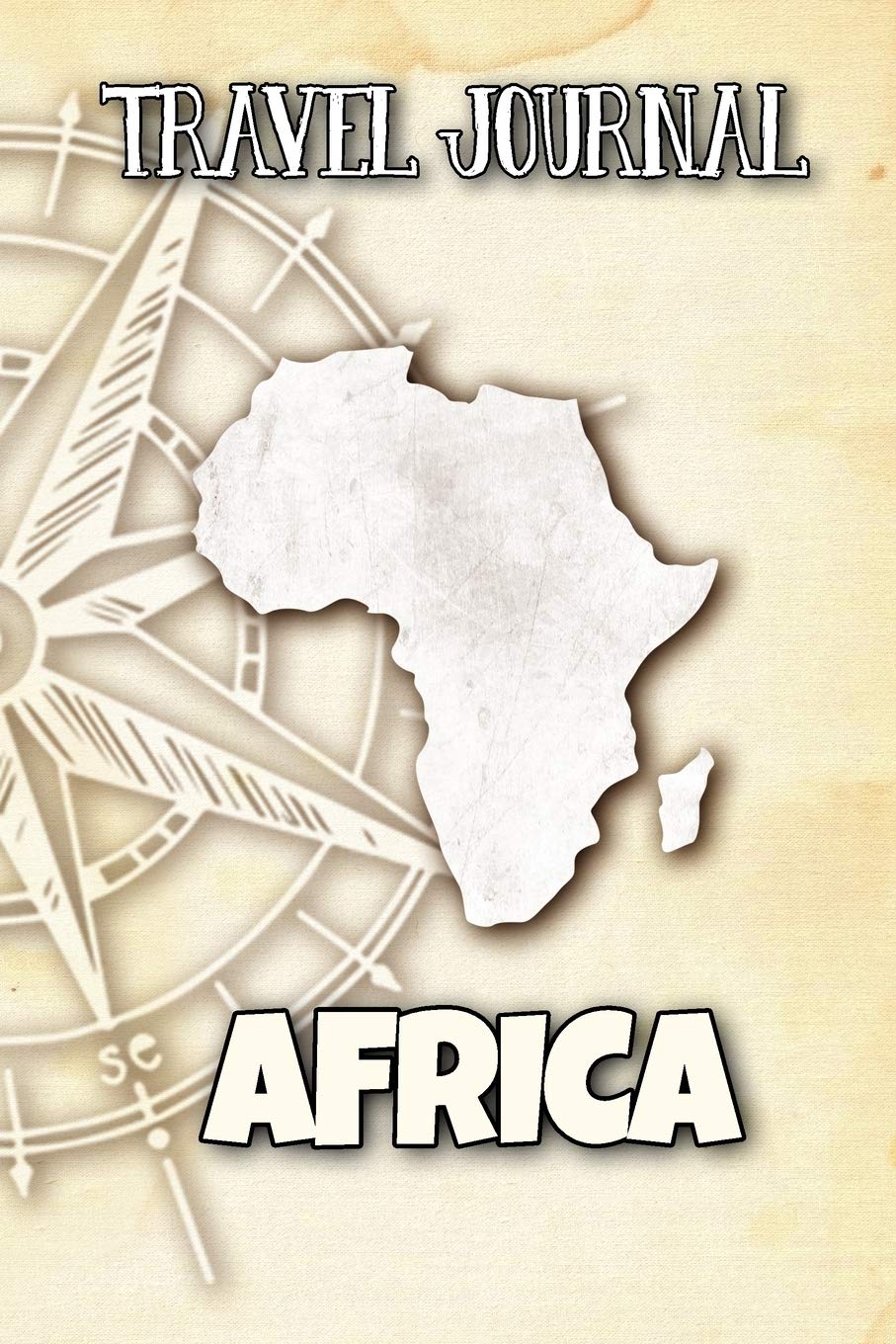 Travel Journal Africa: Travel Diary and Planner | Journal, Notebook, Book, Journey | Writing Logbook | 120 Pages 6x9 | Gift For Backpacker, Momma Books