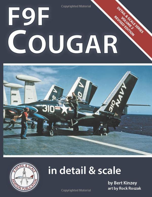 F9F Cougar in Detail & Scale -- Revised Edition (Detail & Scale Series, Band 2) Hobbies & Crafts