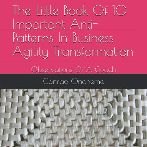 The Little Book Of 10 Important Anti-Patterns In Business Agility Transformation: Observations Of A Coach Business, Finance & Career