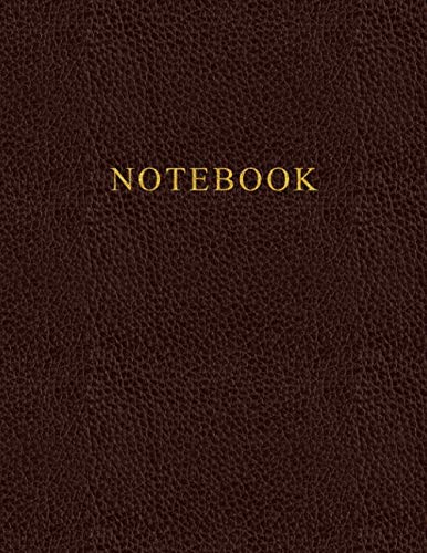 Notebook for Woman: Lined – College Ruled - Blank - Table of Content - Diary, Journal, Composition Book, Doodles, Sketchbook - A4 150 - Elegant Leather with Gold lettering Hobbies & Crafts