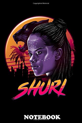 Notebook: Rad Shuri , Journal for Writing, College Ruled Size 6" x 9", 110 Pages Books
