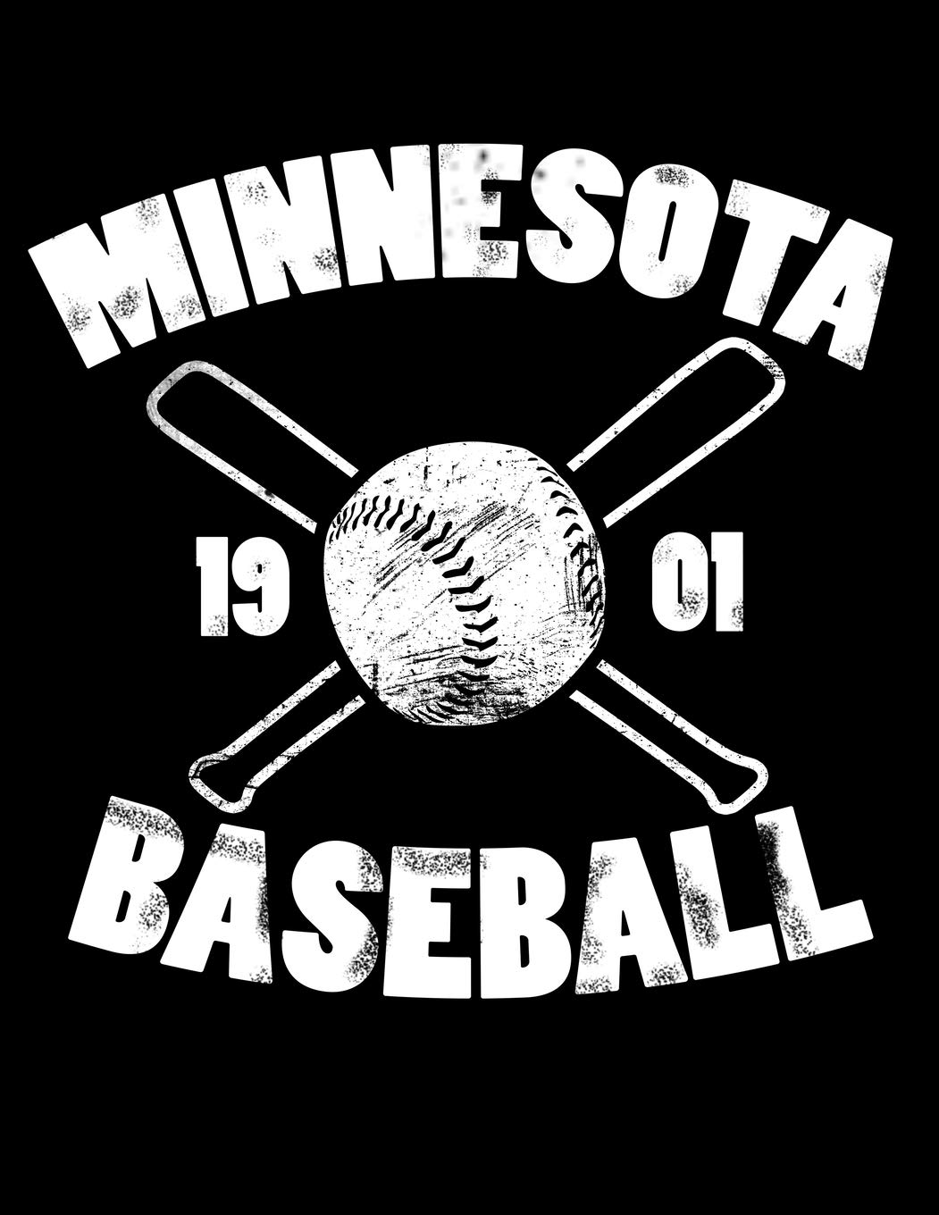 Minnesota Baseball: Vintage and Distressed Minnesota Baseball Notebook for Baseball Lovers Leisure & Fun