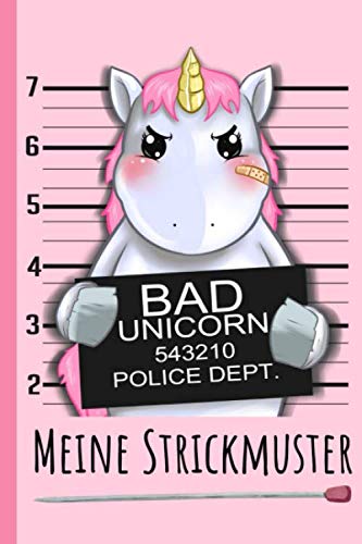 Meine Strickmuster: Blanko Strickmuster Notizbuch Strickpapier Einhorn Design Stricken Häkeln Handarbeit Geschenk - 110 Seiten 2:3 Softcover Tolle Geschenk Idee für Strick- und Häkel-Begeisterte. Hobbies & Crafts