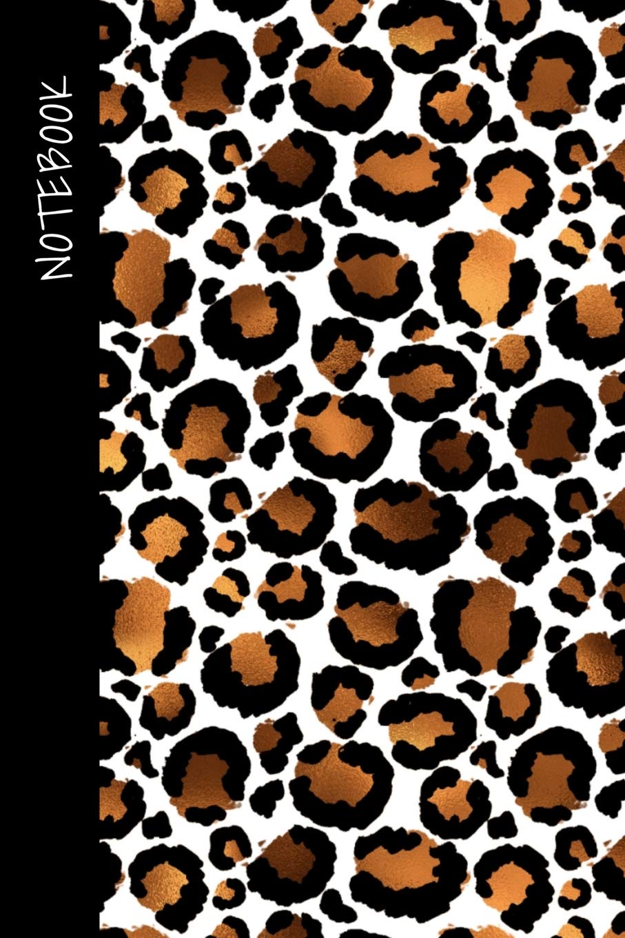 White Leopard Print Notebook: College Ruled Snow Leopard Print Journal for Creative Writers or Personal Use, Neat Gift for Women, girls, or anyone ... Size 6”x 9”, Great for Writing Down Daily. Essays & Short Stories