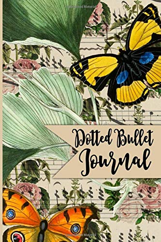 Dotted Bullet Journal: Bright Butterflies Dotted Bullet Journal Notebook for Women Business, Finance & Career