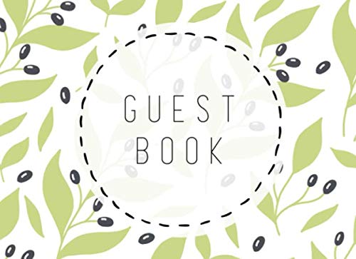 Guest Book: Weddings, Birthdays, Baby Showers, Funeral, Retirement, Guest Room, All Occasion Sign-In Book | Plants Learning & Reference