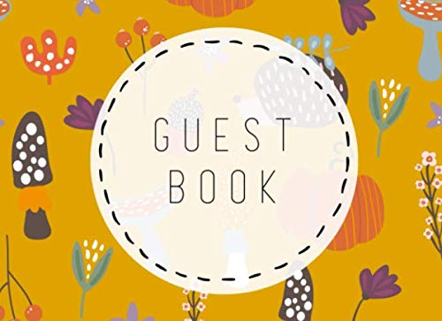 Guest Book: Weddings, Birthdays, Baby Showers, Funeral, Retirement, Guest Room, All Occasion Sign-In Book | Autumn Learning & Reference