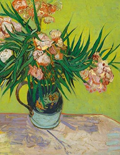 Van Gogh LARGE Notebook #2: Cool Artist Gifts - Oleanders Vincent Van Gogh Notebook College Ruled to write in 8.5x11" LARGE 100 Lined Pages (Vincent Van Gogh Collection) Film, Art & Culture