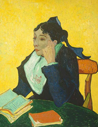 Van Gogh LARGE Notebook #3: Cool Artist Gifts - L'Arlésienne Madame Joseph Michel Ginoux Vincent Van Gogh Notebook College Ruled to write in 8.5x11" LARGE 100 Lined Pages (Vincent Van Gogh Collection) Film, Art & Culture