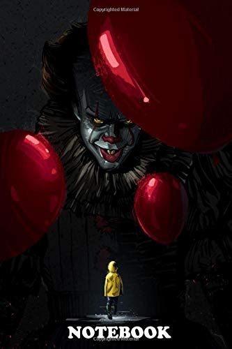 Notebook: Pennywise , Journal for Writing, College Ruled Size 6" x 9", 110 Pages Books