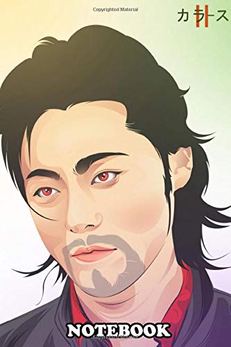 Notebook: Vector Of Takayuki Yamada As Tamao Serizawa From Crows , Journal for Writing, College Ruled Size 6" x 9", 110 Pages Books