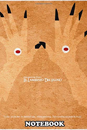 Notebook: El Laberinto Del Fauno Minimalist Movie Poster , Journal for Writing, College Ruled Size 6" x 9", 110 Pages Books