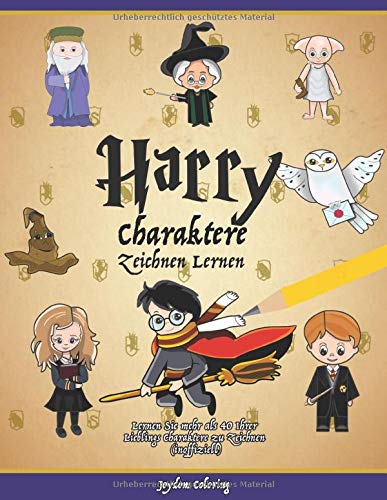 Harry Charaktere Zeichnen Lernen: Lernen Sie mehr als 40 Ihrer Lieblings Charaktere zu Zeichnen (inoffiziell) Tiptoi & Games