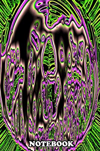 Notebook: An Illustration Of An Extraterrestrial Entity , Journal for Writing, College Ruled Size 6" x 9", 110 Pages Books