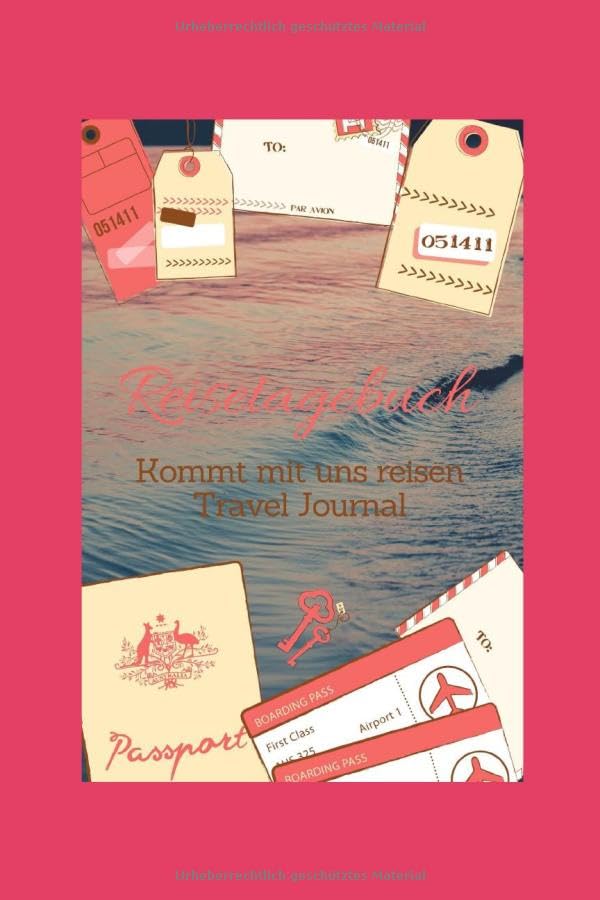 Reisetagebuch: Travel Journal I Weißes Papier I 120 Seiten I Liniert I Reisetagebuch I Notizheft I Tagebuch reisen I Geschenkidee Travel Books