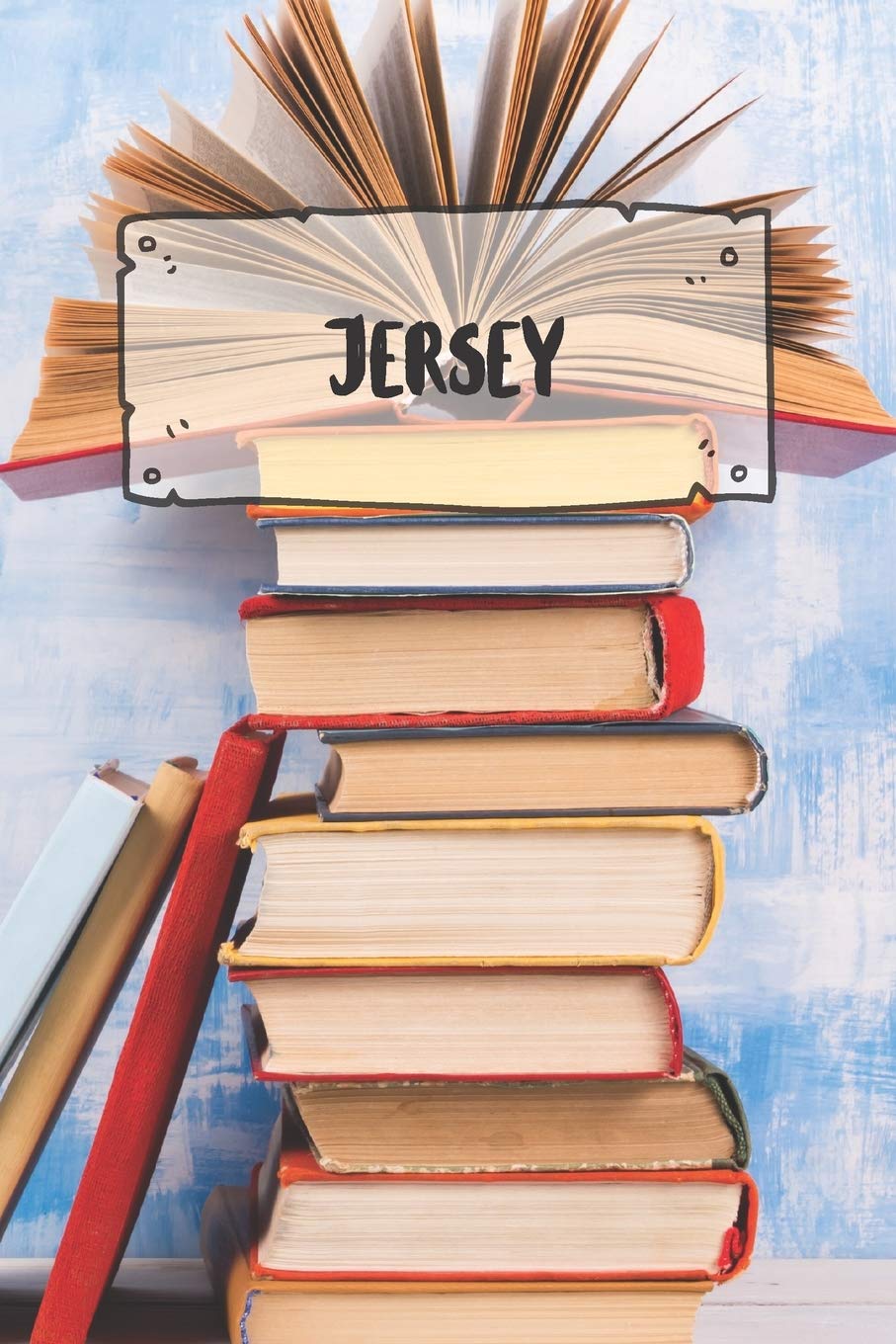 Jersey: Ruled Travel Diary Notebook or Journey Journal - Lined Trip Pocketbook for Men and Women with Lines Books
