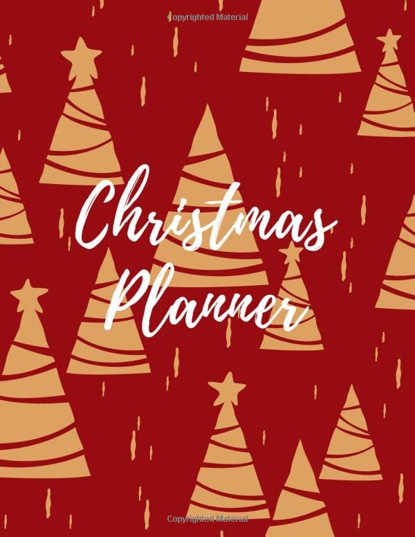 Christmas planner: planner for 2019, calendar, christmas gift list, christmas menu, guest list Hobbies & Crafts