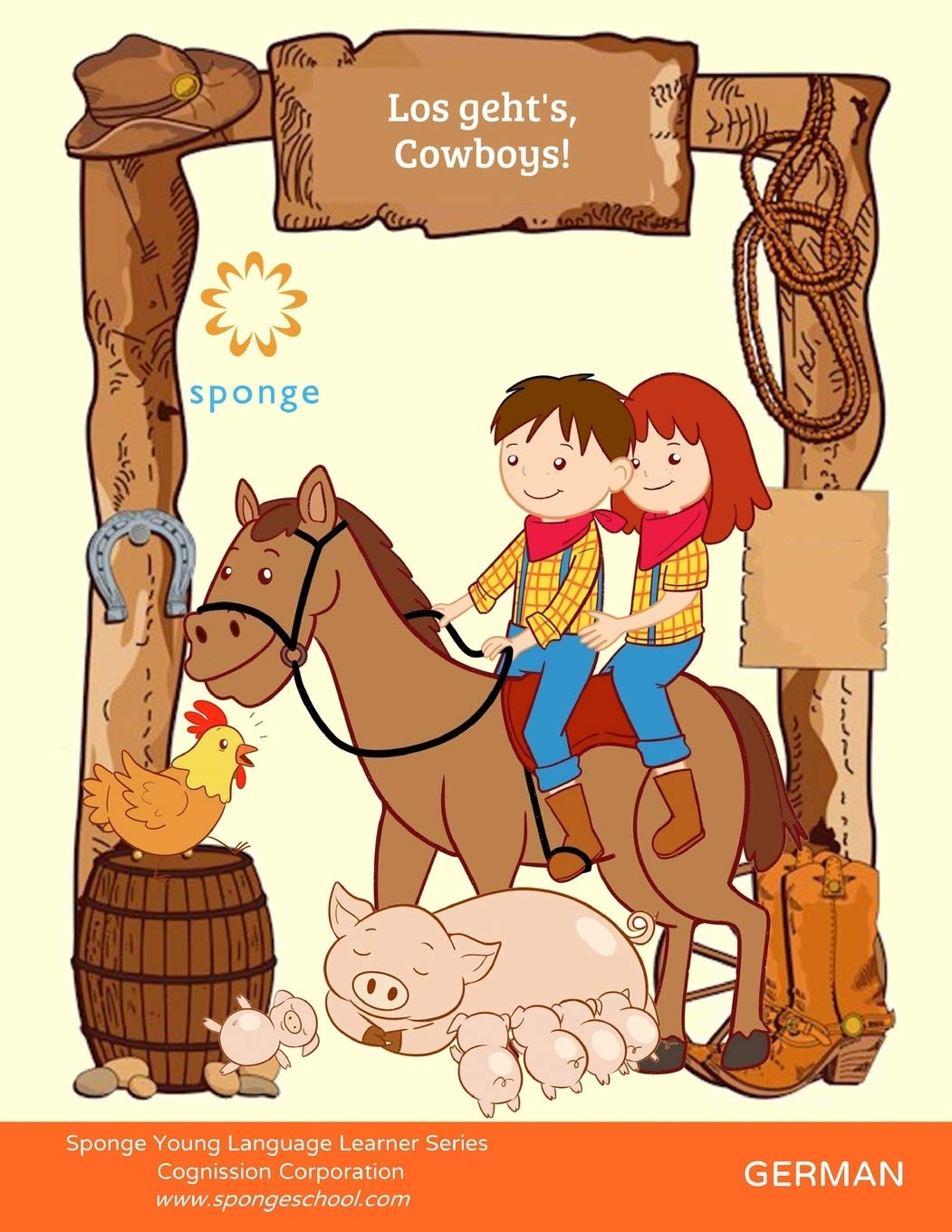 Los geht's, Cowboys!: 1 (German young language learner series) book