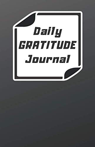 Daily Gratitude Journal: two days per one page inspirational book 5.5 x 8.5 notebook in 150 pages lined mindfulness journals perfect for gift book