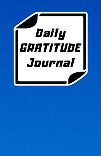 Daily Gratitude Journal: two days per one page inspirational book 5.5 x 8.5 notebook in 150 pages lined mindfulness journals perfect for gift book