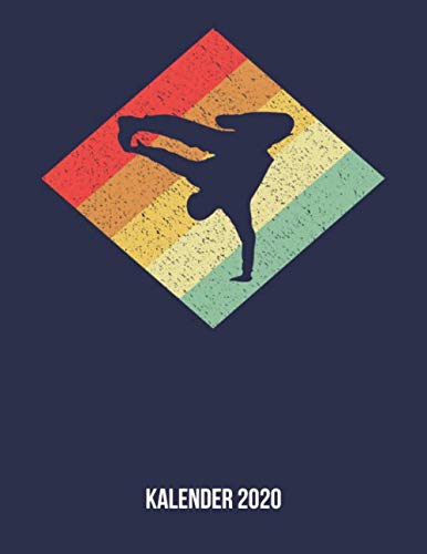 Kalender 2020: Terminplaner A4 - Retro Vintage Breakdance Wochenkalender & Monatsplaner 2020 - Geschenk für Breakdancer Books